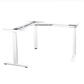 L-shaped Height Adjustable dual motor sit stand desk  C138U  90°