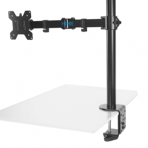 single steel monitor mount HMD9421