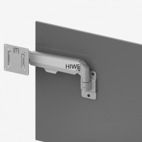 adjustable monitor arm for slat rail HZL101S