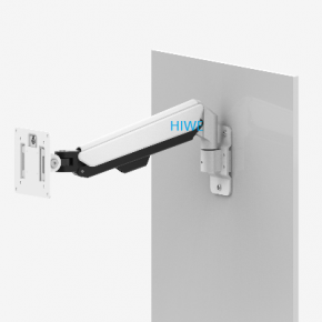 adjustable monitor arm for slat rail HZL101W